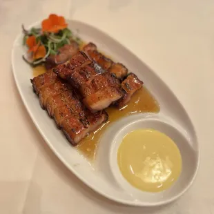 Honey Glazed BBQ belly pork