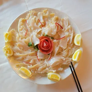 Pacific Geoduck Sashimi