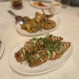 Truffle salted shrimp toast