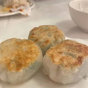 Dish Fried Chives Dumplings
