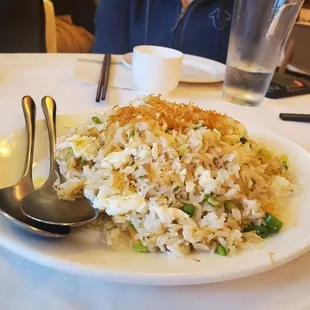 Dried Scallop Egg White Fried Rice