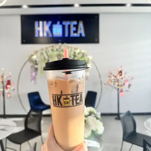 HK milk tea