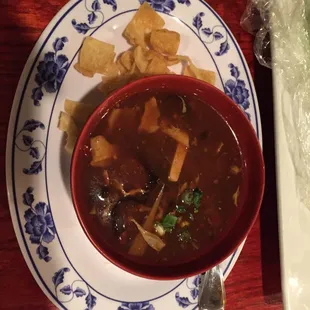 Hot and sour soup