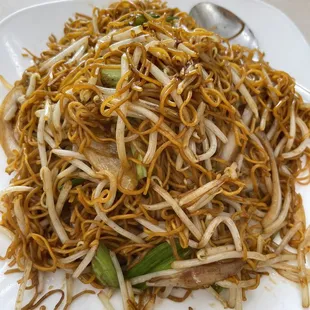 Soy sauce chow mein
