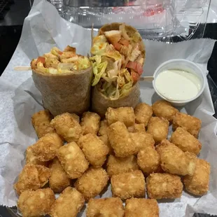 Thai Chicken Wrap
