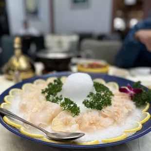 Geoduck sashimi $48/lb
