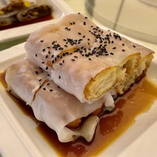 Chinese Donut Rice Noodle Rolls