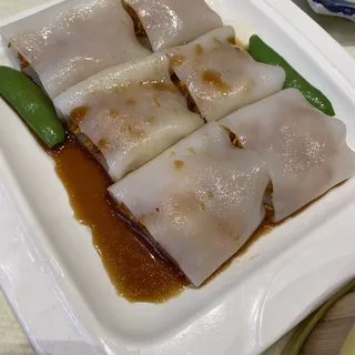 Cordyceps Flower & Shrimp Noodle Rolls