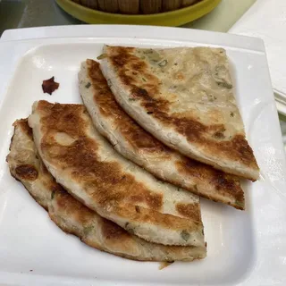 Pan Seared Scallion Pancake