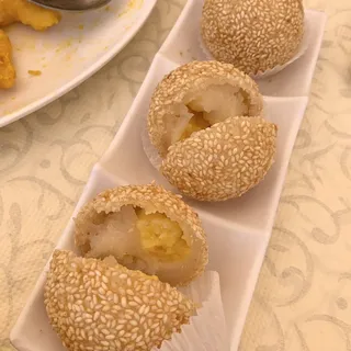 Deep Fried Sesame Balls