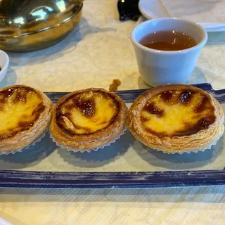 Portuguese Baked Custard Tarts