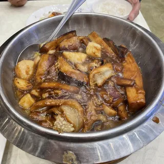 Sauteed Scallop& Eggplant w/Dried Scallop