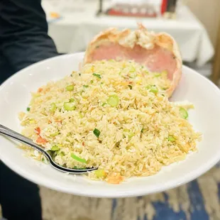 King crab fried rice