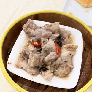 Pork Spareribs in Black Bean Sauce