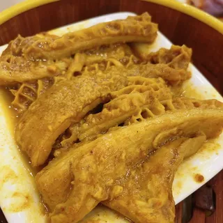 Steamed Honeycomb Tripes w/Curry Sauce