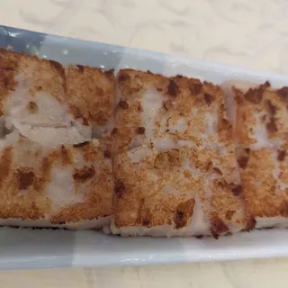 Pan-Seared Turnip Cake