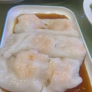 Shrimp Rice Noodle Rolls