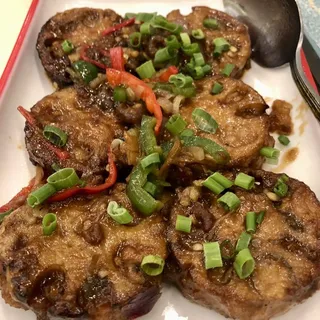 Pan-Seared Lotus Root Cake