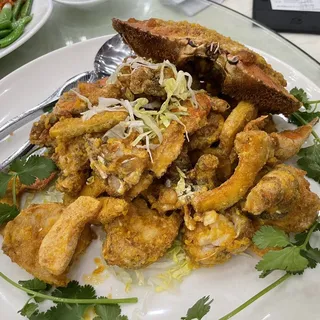 Fried Pumpkin w/ Salty Egg Yolk