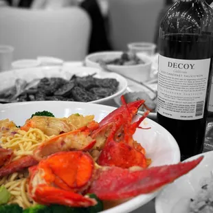 Lobster Noodles | @whaevaeats