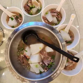 Beef Brisket & Daikon in Bouillon