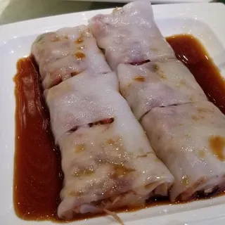 BBQ Pork Rice Noodle Rolls
