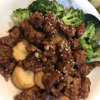 Sauteed Beef Cube Hokkaido Style