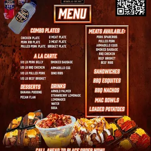 Check out our Menu‼