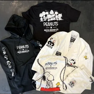 the exclusive Peanuts X Moya collaboration
