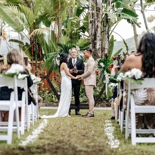 Wedding at Hale Koa Estates