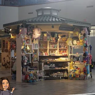 Kiosk in the navy exchange mall 1st floor