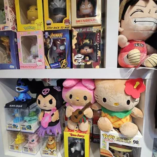 Tanned Kuromi, My Melody, and Hello Kitty... and more!