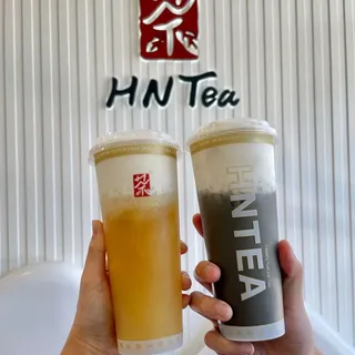 Cheese Cap Sesame Tea