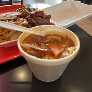 Spicy soup! Spicy indeed!