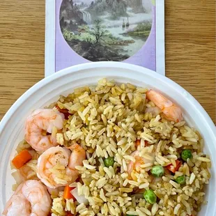 Shrimp Fried Rice (recommend request Xtra Shrimp for $1) 4/1