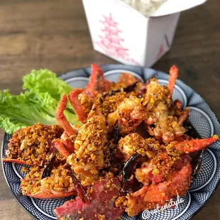 ONE Live Lobster - crispy garlic style!