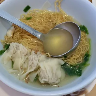 Beef Stew Wonton Noodle Soup