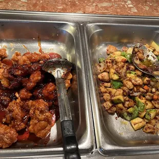 Buffet - Sweet and Sour Chicken &amp; Stir Fry
