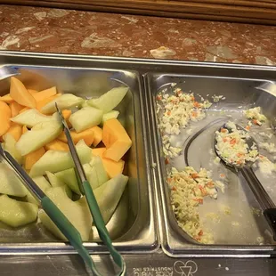 Buffet - Fruit and Cole Slaw
