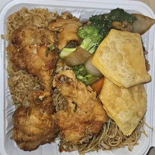 To-go lunch buffet