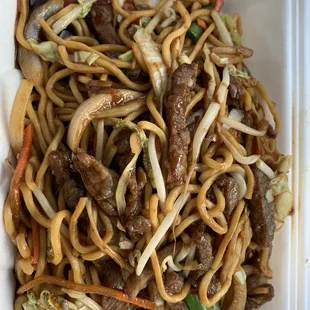 Beef Lo Mien - very good