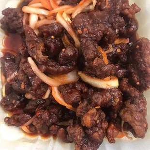 Crispy Orange Beef