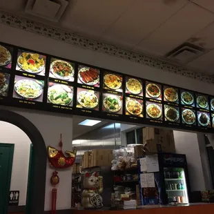 Nice pictures of the food