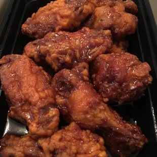 BBQ chicken wings