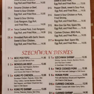 October 2024 Ho Lo Ma Menu Page 5