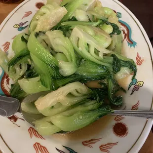 Stir Fried Baby Bok Choy
