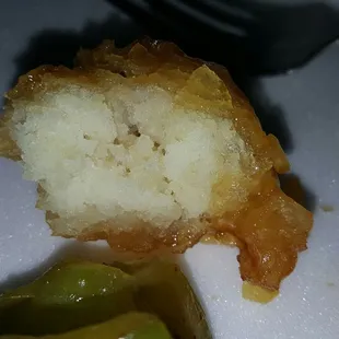 This is what is inside their orange and sesame chicken! What the hell is this?