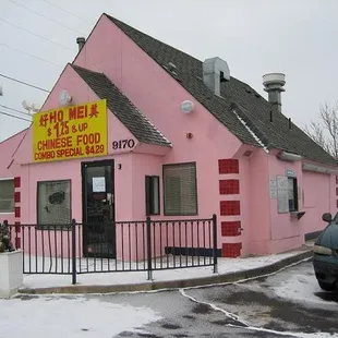 the pink house