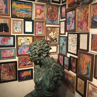 Some of Ho's inspired, whimsical art