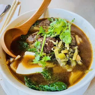 Beef noodle soup